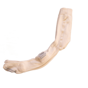 Rajstopy Safa 70 cm kremowe z antypoślizgami