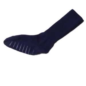 Skarpetki dł. 14 cm granatowe z antypoślizgami