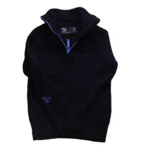 Sweter Neomondo 122 cm (7 lat) granatowy
