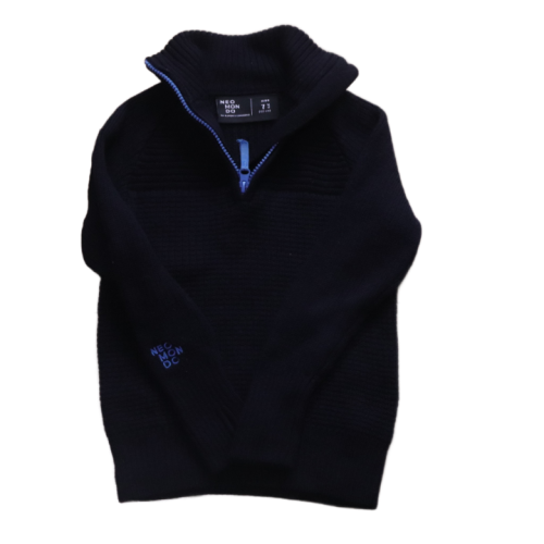 Sweter Neomondo 122 cm (7 lat) granatowy.png