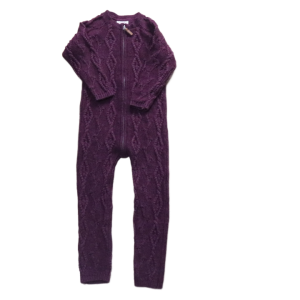 Kombinezon sweterkowy Name it 110 cm fioletowy