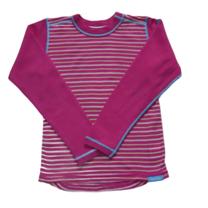 Bluzka Pierre Robert 122-128 cm różowe paski