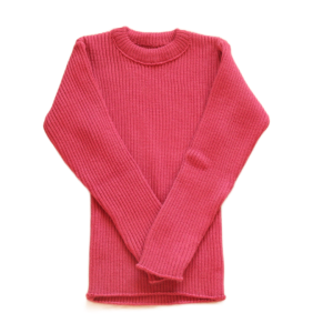 Sweter Nostebarn 122-128 cm różowy