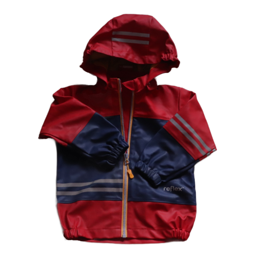 Kurtka gumowa Reflex 92 cm czerwono granatowa.png