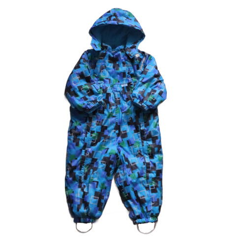 Kombinezon zimowy Name it 98 niebieskie kwadraty.png