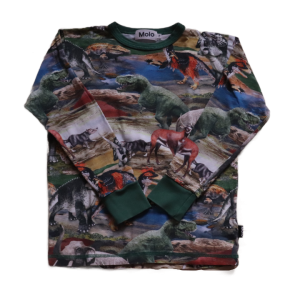 Bluzka MOLO 116 cm dinozaury