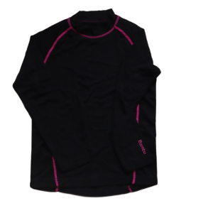 Bluzka Walking 122-128 cm czarna bambusowa