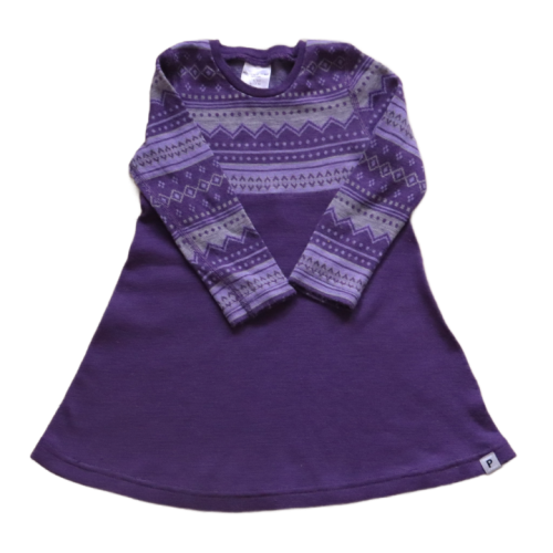 Sukienka Polarn O Pyret 74-80 cm fioletowa.png