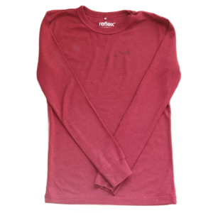 Bluzka Reflex 134-140 cm bordowa
