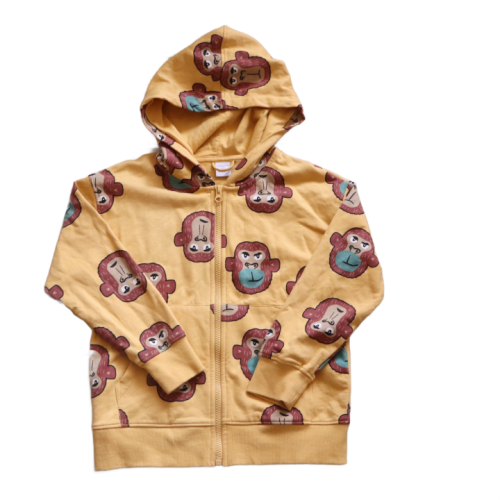 Bluza Lindex 122-128 cm małpki.png