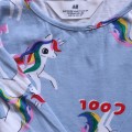 Sukienka H&M 122-128 cm jednorożce1.JPG