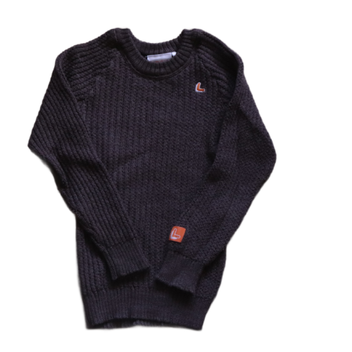 Sweter Lanullva 6 lat ok. 116-122 cm brązowy.png