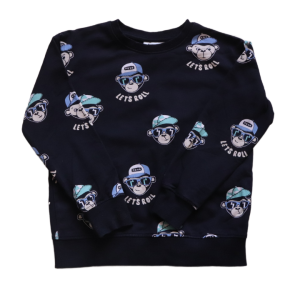 Bluza Kappahl 110-116 cm małpki