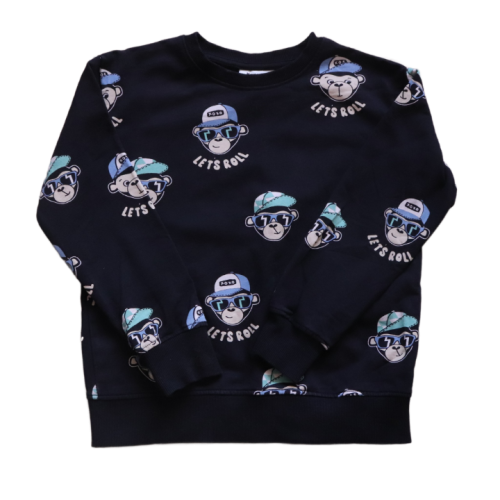Bluza Kappahl 110-116 cm małpki.png