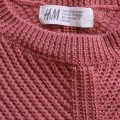 Sweter H&M 122-128 cm zgaszony pomarańcz1.JPG