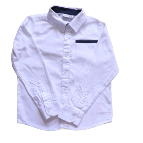 Koszula Name it 122-128 cm biała.png