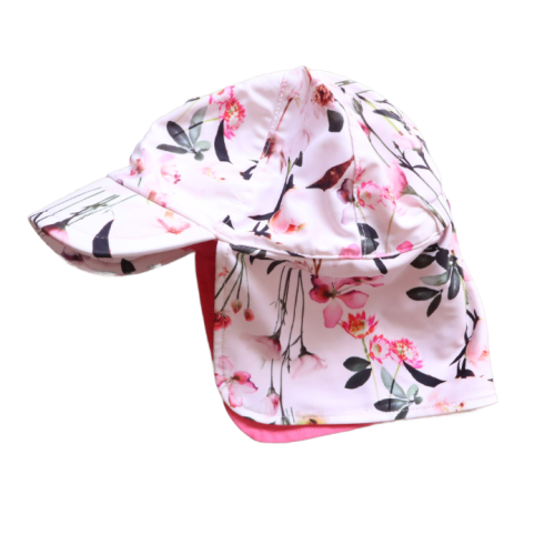 Czapka do wody NEXT 1-2 lata kwiatuszki UPF 50+.png
