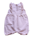 Letni rampers Pomp De lux 92 cm brzoskwiniowy z lnem.png