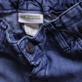 Spodenki H&M Conscious 86 cm cienki jeans1.JPG