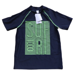 Koszulka do pływania 158-164 cm  (UPF 60) granatowa