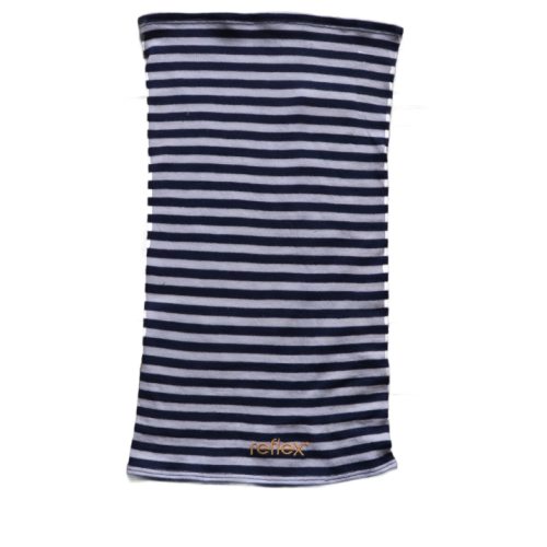 Komin Reflex one size granatowe paski.png