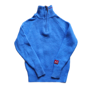 Sweter Ulvang 122 cm niebieski