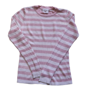 Bluzka Pierre Robert 122-128 cm różowe paski