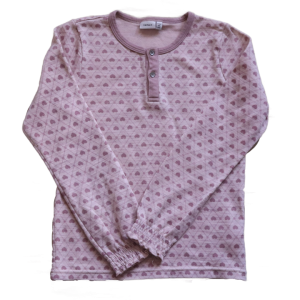 Bluzka Name it 134-140 cm różowe seruszka