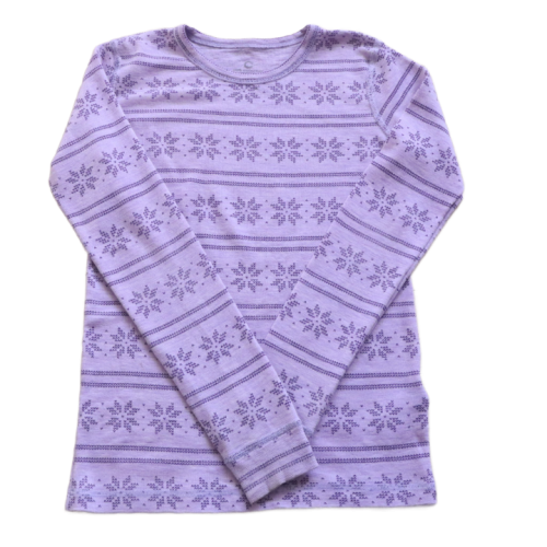 Bluzka Cubus 146-152 cm fioletowe wzorki.png