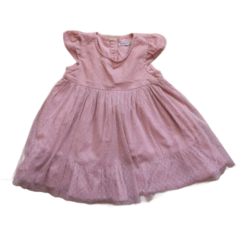 Sukienka Wheat 86 cm pudrowy róż.png