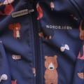 Kombinezon sofshellowy  80 cm Nordbjorn leśne zwierzątka1.JPG