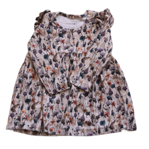 Sukienka Name it 80 cm jesienne kwiaty.png
