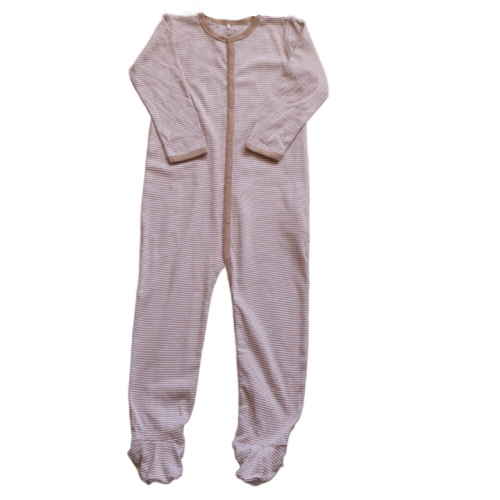 Pajacyk Name it 98 cm beżowe paski.png