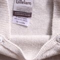 Sweterkowe ogrodniczki Lillelam 12 msc (ok. 86 cm) beżowe2.JPG