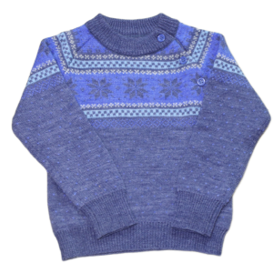 Sweter Jotunheim ok. 116-122 cm granatowy