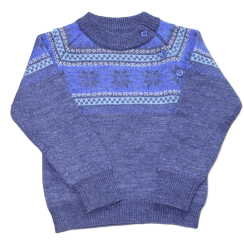 Sweter Jotunheim ok. 116-122 cm granatowy.png