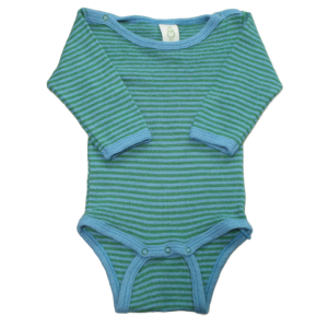 Body Nostebarn 56-62 cm zielone paski