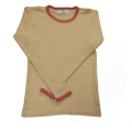 Bluzka Nostebarn 128 cm żółto różowe paski.png