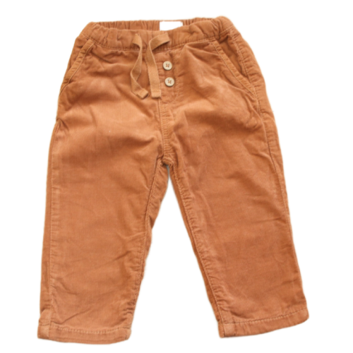 Spodnie sztruksowe Newbie 68 cm brązowe.png