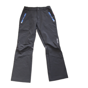 Spodnie softshell na polarze Troll Kids 152 cm szare