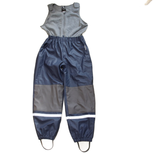 Spodnie gumowe ocieplane Kuling 134-140 cm granatowe.png