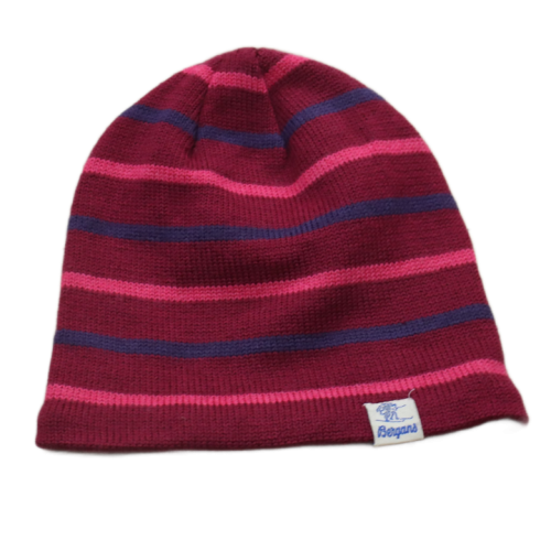 Czapka Bergans one size różowa w paski.png