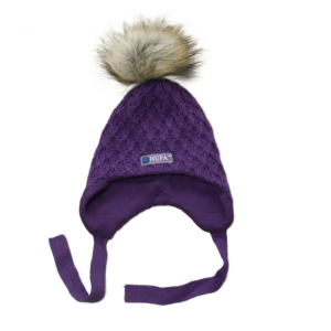 Czapka Hufa roz. 47/49 fioletowa