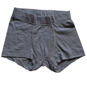 Bokserki Joha 110 cm szare z jedwabiem