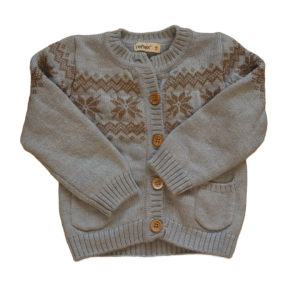 Sweter Reflex 86 cm niebieski