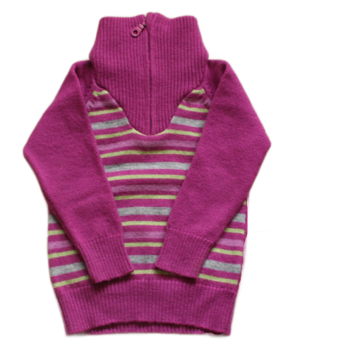 Sweter Leke Toy 92 cm różowe paski.png