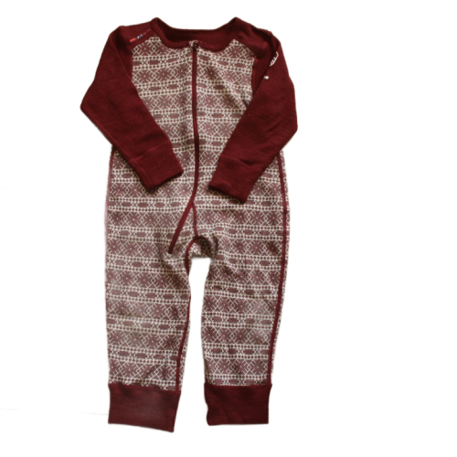 Rampers Heldre 80-86 cm bordowe.png