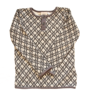 Bluzka Name it 104 cm szare znaczki