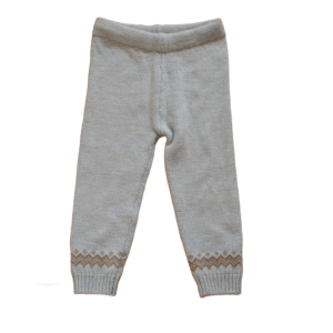 Spodnie sweterkowe Reflex 86 cm błękitne