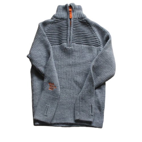 Sweter NeoMonDo 7 lat 122 cm szary.png
